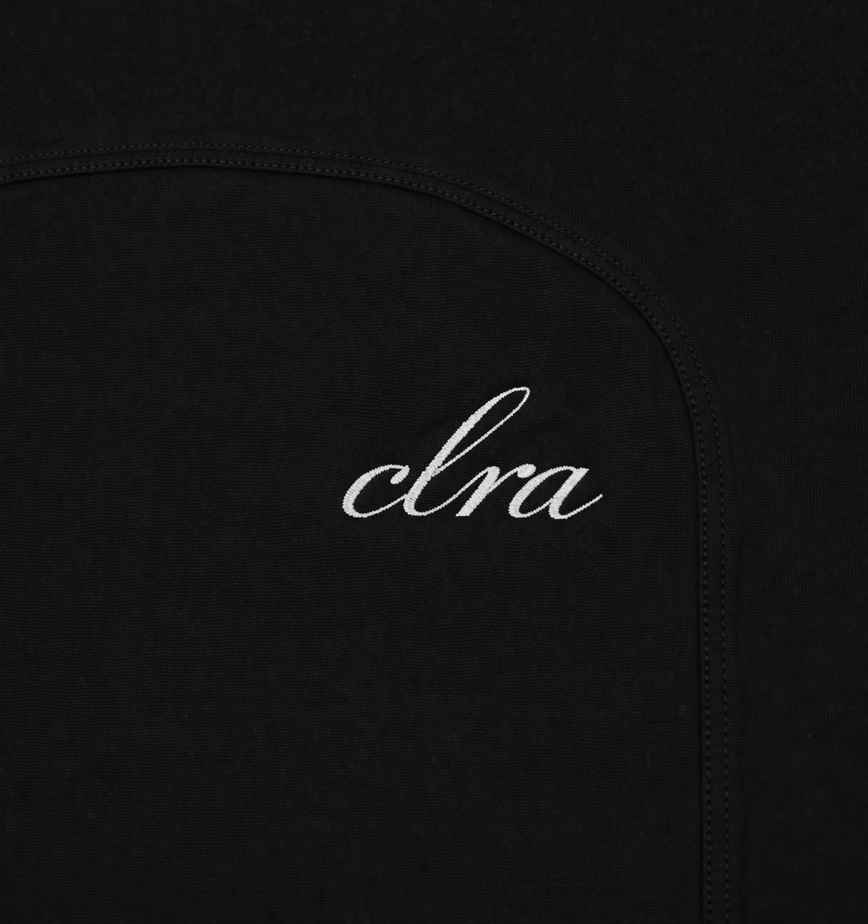 Clra Cropped Long Sleeve – Black